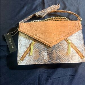 Olivia + Joy Tan and Cream Women's Bag